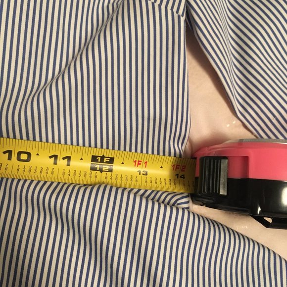 kate spade stripe peplum shirt blouse top size xs nwot - Picture 6 of 15